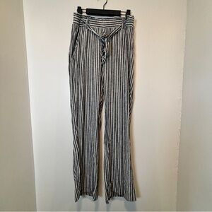 Jolt striped pants women's size large
